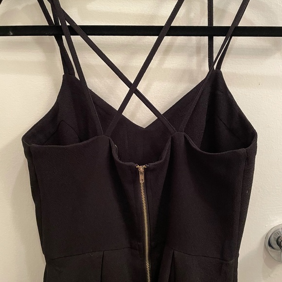 Lulu’s Black to The Rescue Mini Skater Dress - Picture 7 of 10